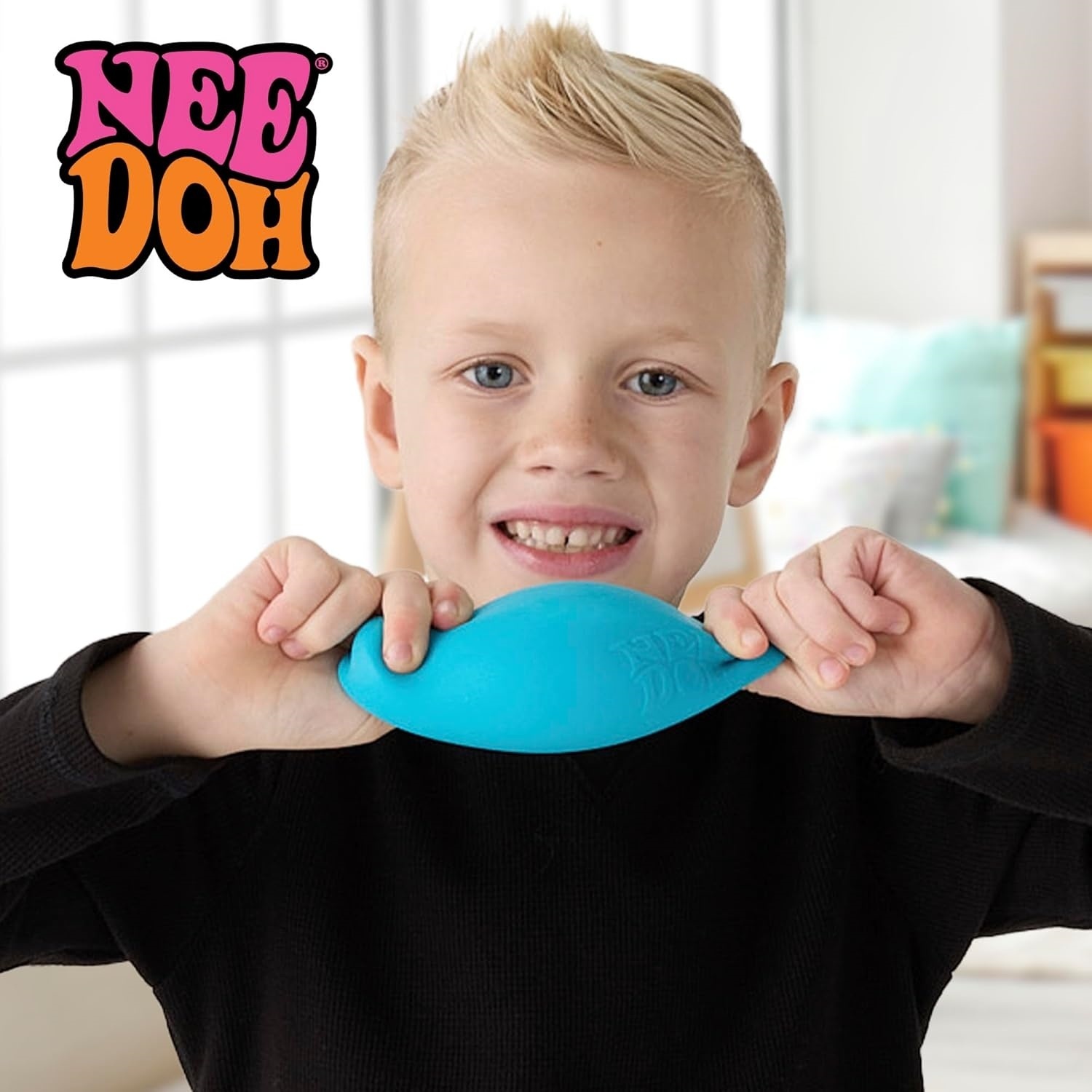 NeeDoh Original Sensory Ball - Blue - Image 6